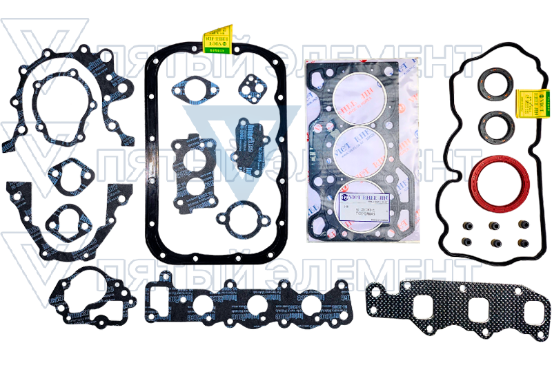 Комплект прокладок на двигатель RHEEJIN (DAMAS)