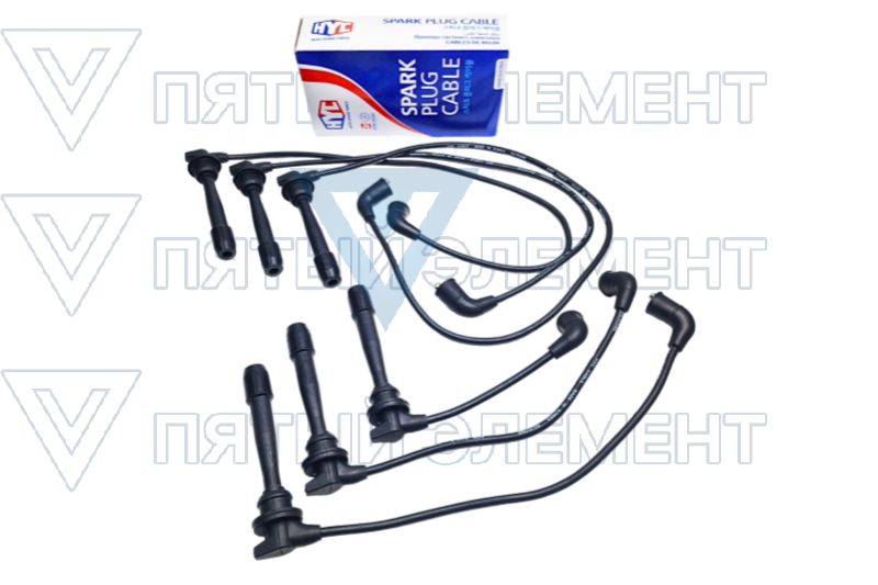 Провода высокого напряжения 2,7 бенз.27501-37A00 HYC (SANTA FE)