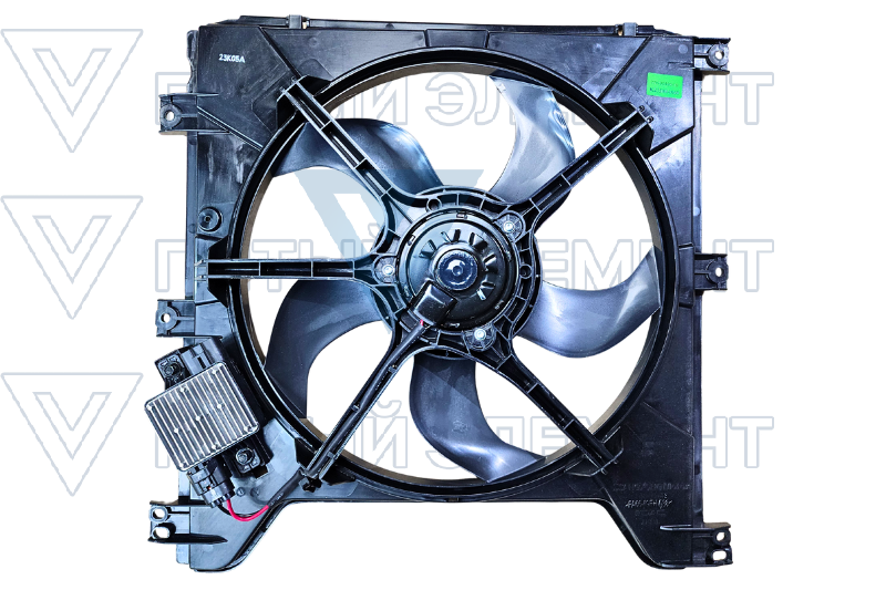 Вентилятор охлаждения двиг.в сборе 2,3L бенз.2132009052 (KYRON)