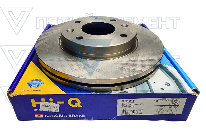 Диск тормоз.перед.(SONATA EF)