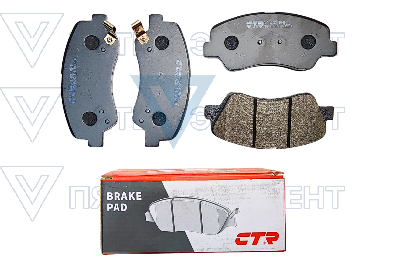 Колодки передние ACCENT-2017 58101-H5A25 CTR CKKH-68