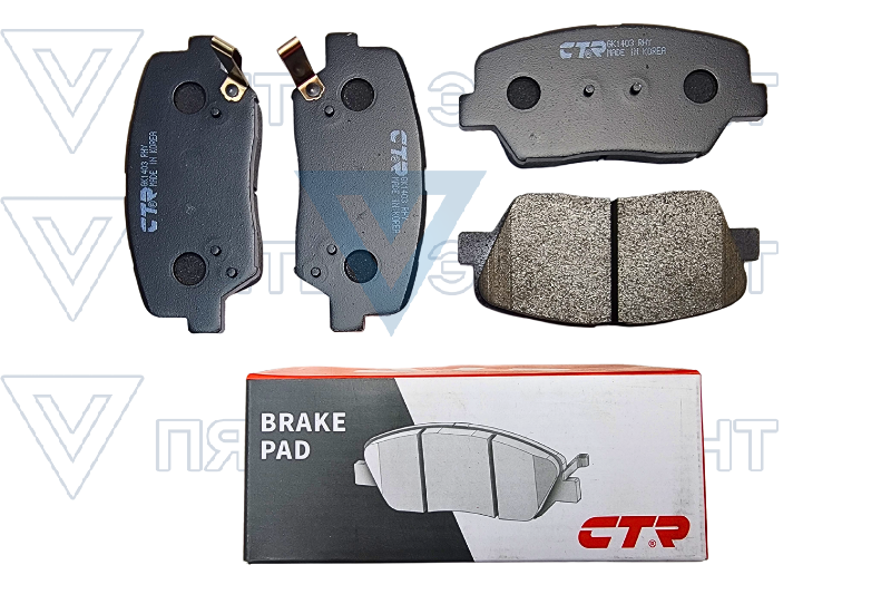 Колодки передние SANTA FE NEW 2012-15 58101-A0A00 CTR CKKH-69