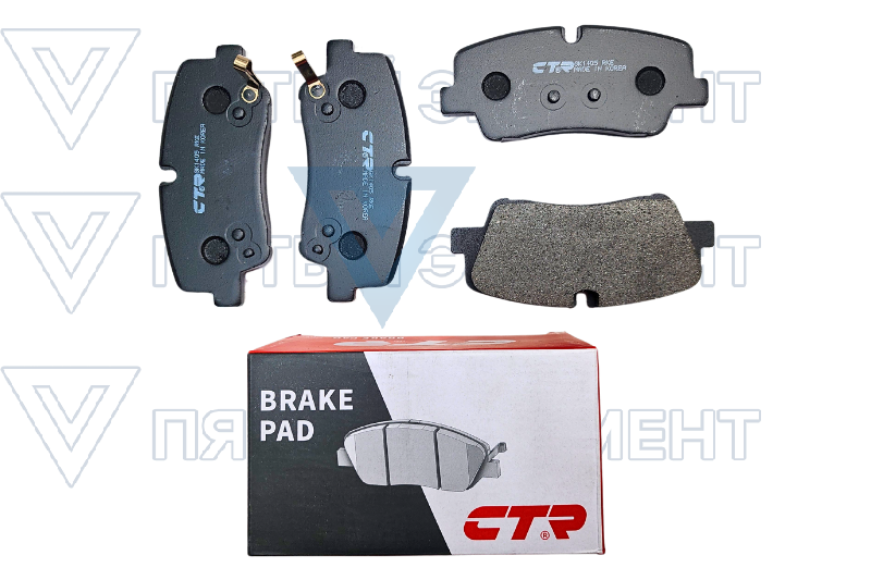 Колодки задние дисковые H-350 2015- 58301-59A00 CTR CKKH-71