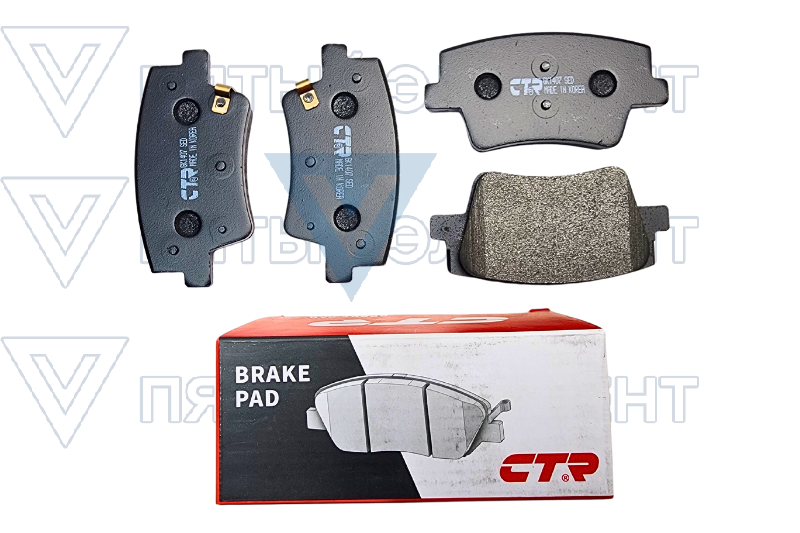 Колодки задние дисковые SANTA FE NEW 2018- 58302-S1A00 CTR CKKH-73