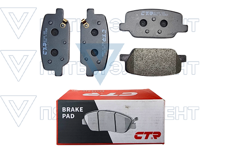 Колодки задние дисковые SANTA FE NEW 2018- 58302-S1A30 CTR CKKH-74