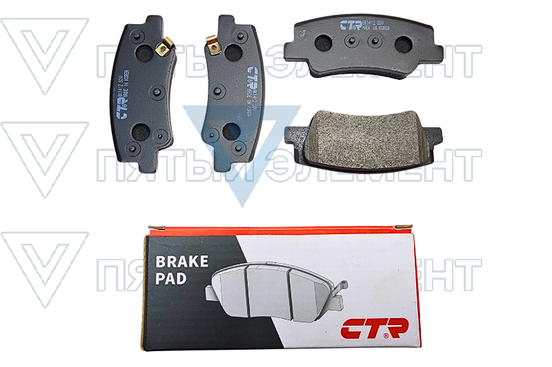 Колодки задние дисковые SONATA 2019 DN8 58302-L1A00 CTR CKKH-78