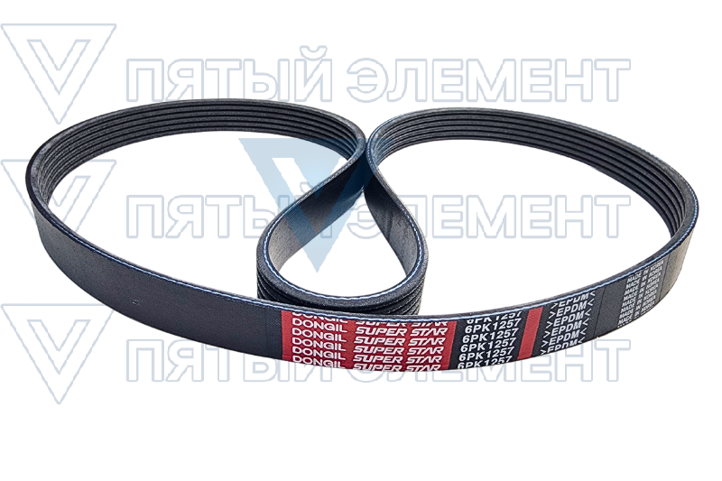 Ремень генератора 1,6L 6РК1257 (ELANTRA 2007)