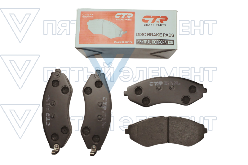 Колодки передние LACETTI CTR CKKD-12