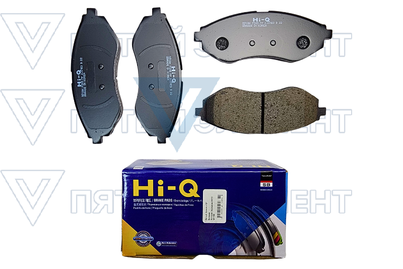 Колодки передние AVEO SP1158