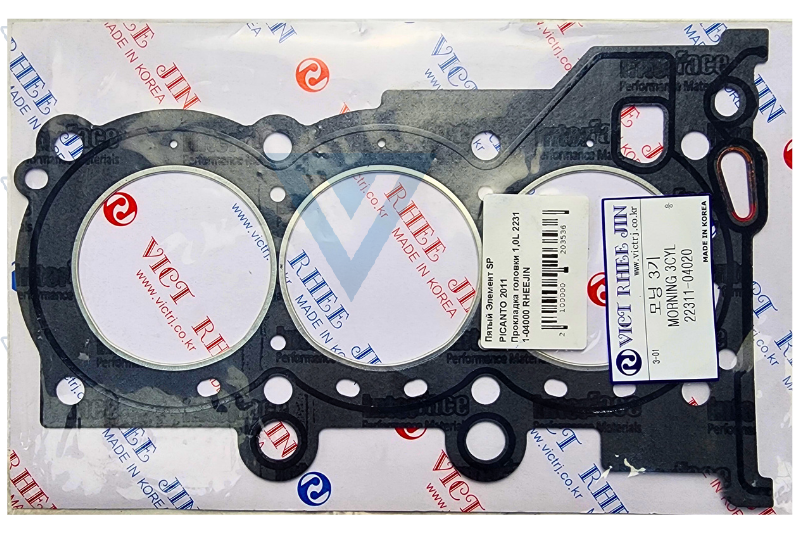 Прокладка головки 1,0L 22311-04000 RHEEJIN (PICANTO 2011)