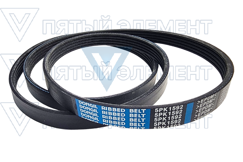 Ремень генератора 2,9L дизель 5РК1592 (CARNIVAL)