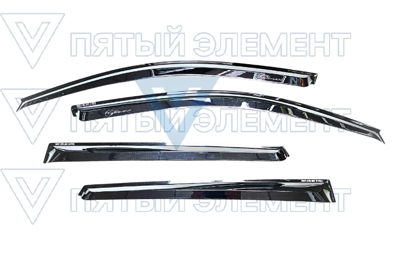 Ветровики хром.(SORENTO 2009)