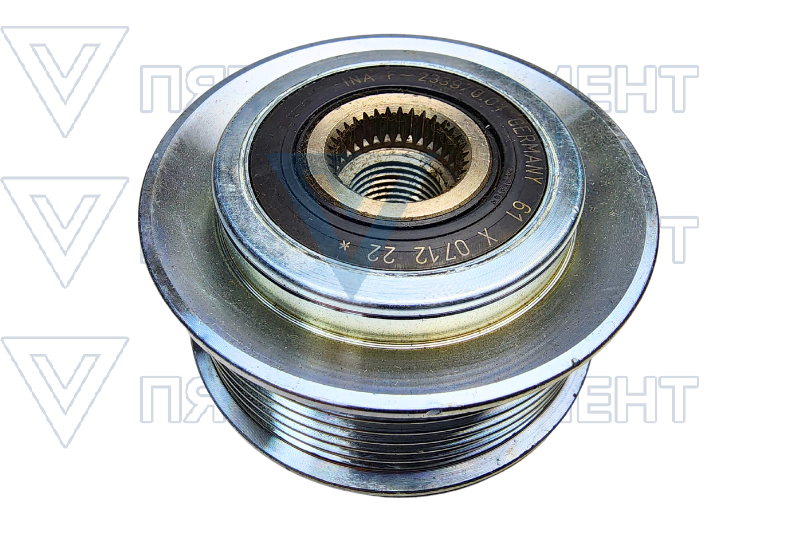 Шкив генератора 2,5L CRDI 37321-4А000 (SORENTO)