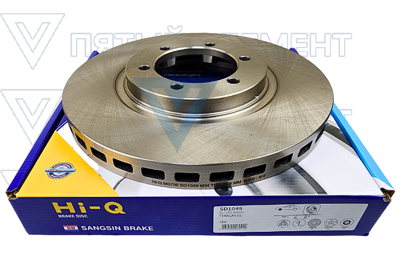 Диск тормозной перед. (TERRACAN)