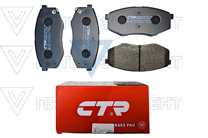 Колодки передние SONATA-7 58101-3SA26 CTR CKKH-41