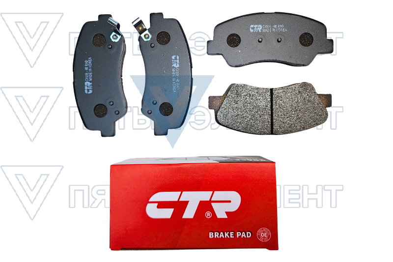 Колодки передние ACCENT-2011 58101-1RA00 CTR CKKH-46