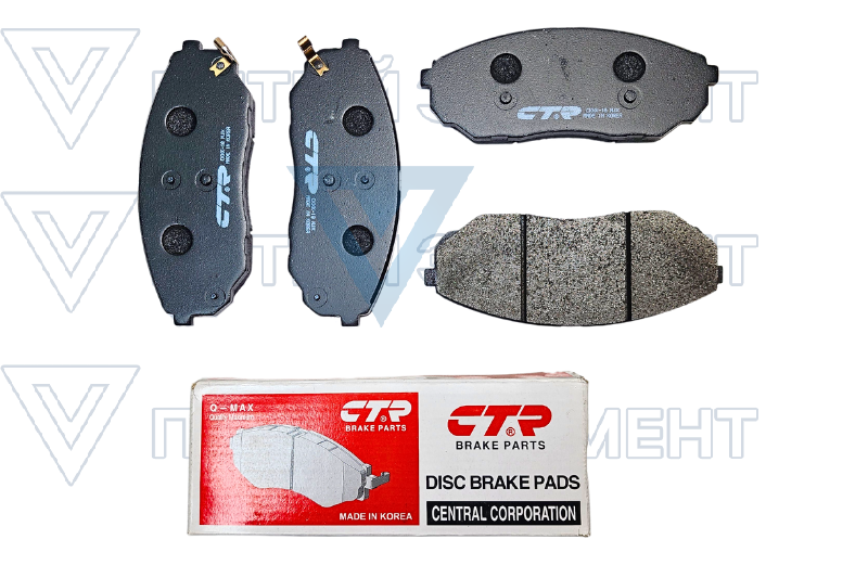 Колодки передние SORENTO CTR CKKK-18