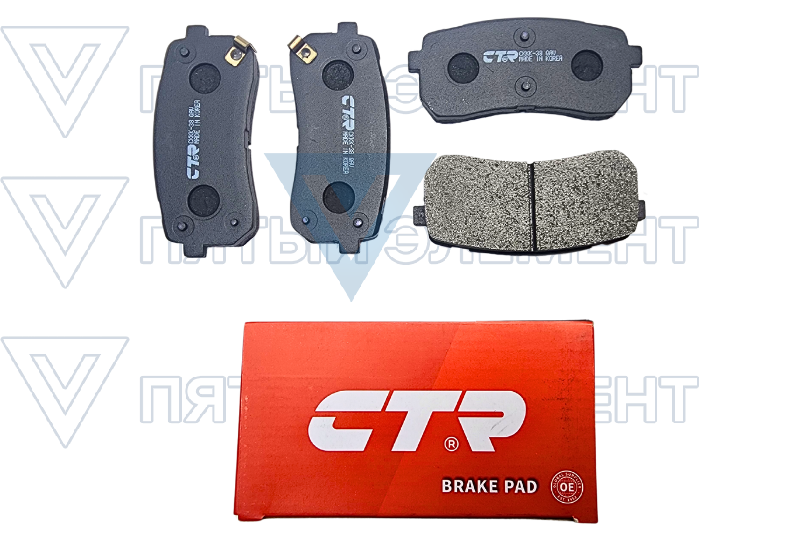 Колодки задние дисковые H-1 2008 58302-4HA00 CTR CKKK-38