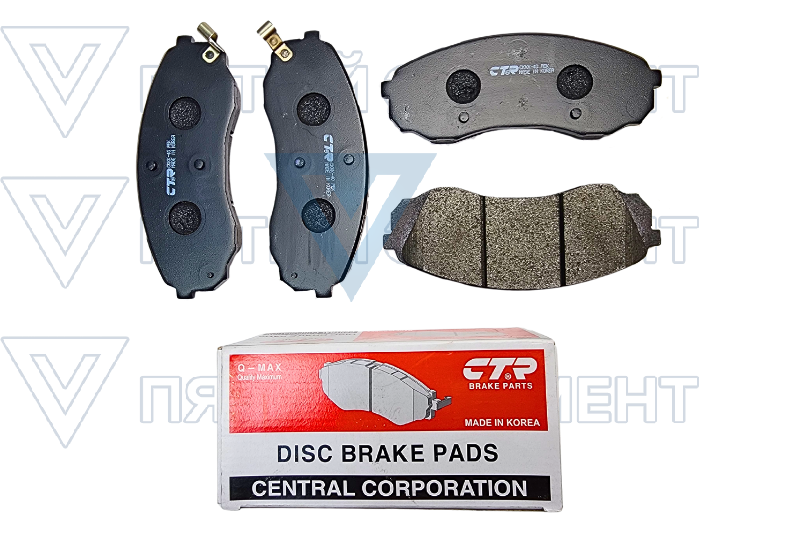 Колодки передние H-1 CTR CKKK-40