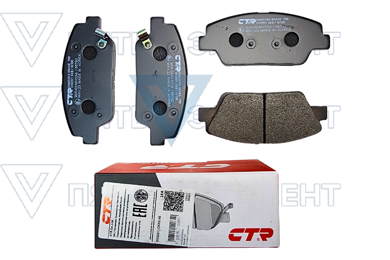 Колодки передние OPTIMA 2011 R15 CTR CKKK-45