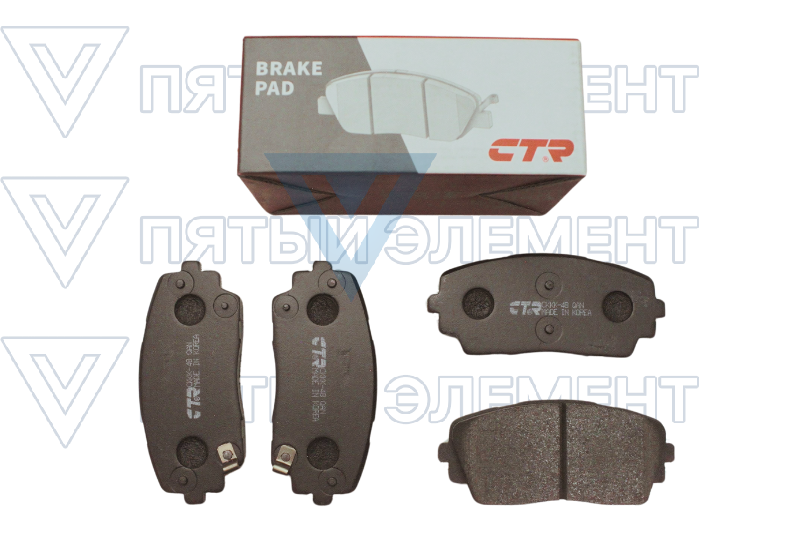 Колодки передние PICANTO 2011 CTR CKKK-48