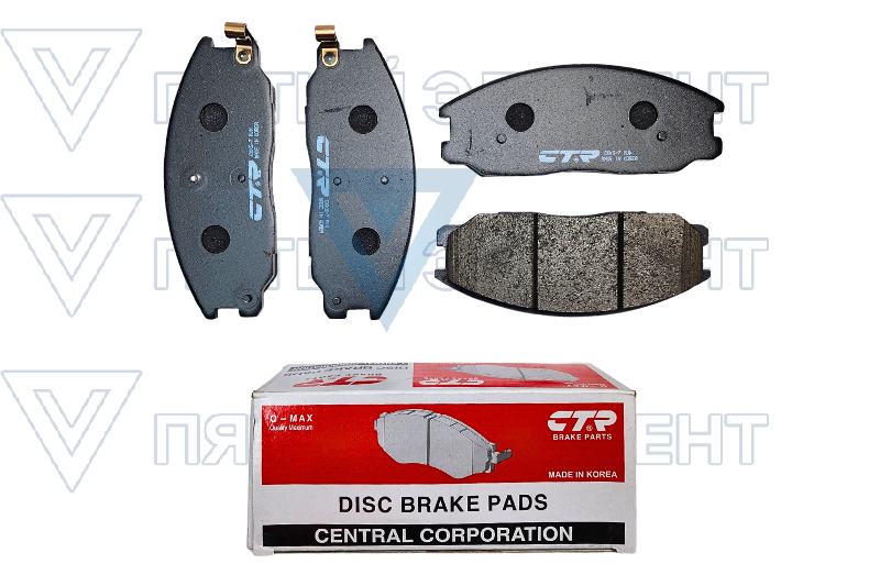 Колодки передние REXTON NEW,KYRON CTR CKKS-7