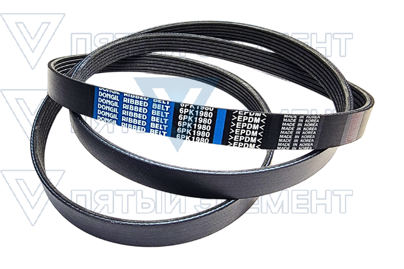 Ремень генератора 2,4L 6РК1980 (CAPTIVA)