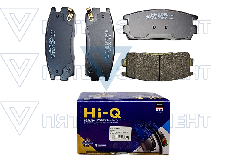 Колодки задние дисковые CAPTIVA SP1205