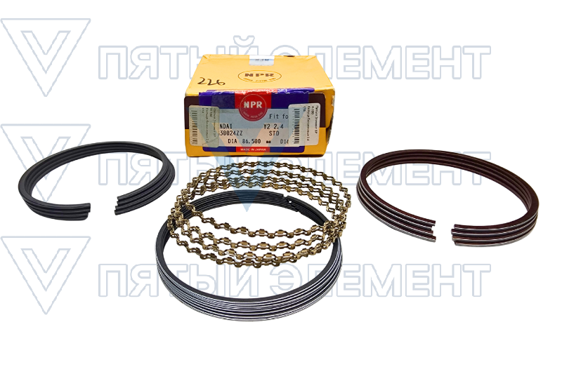 Кольца бензиновые 2,4 стд (Н-100)