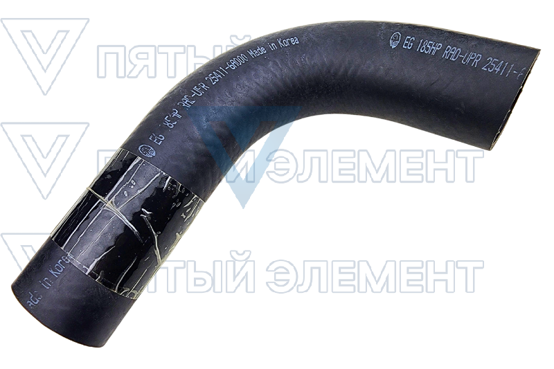 Патрубок радиатора верх.(HD-120)