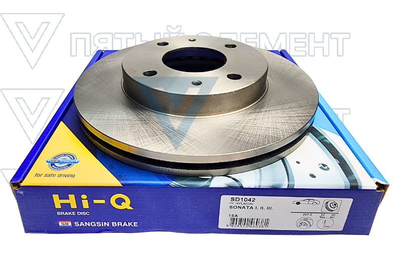 Диск тормозной передний (SONATA-II)