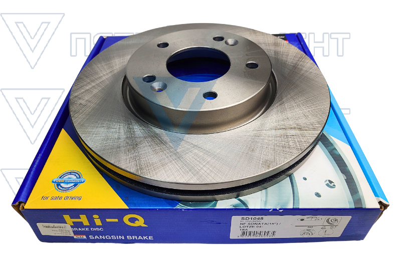 Диск тормоз.перед.51712-3K010(SONATA VI)