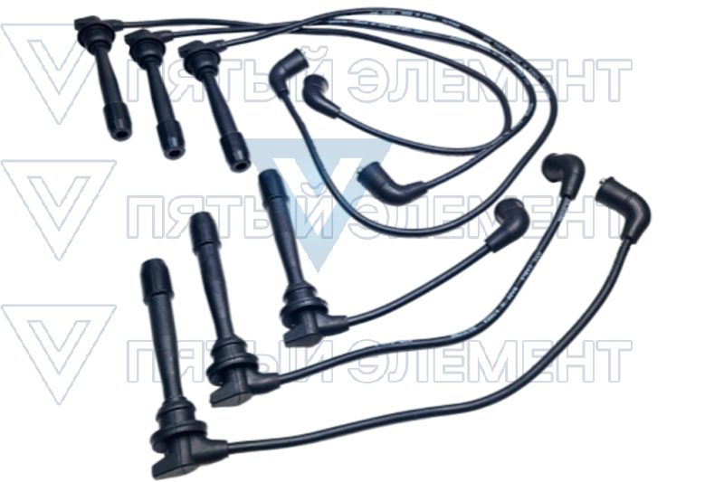 Провода высокого напряжения 2,7 бенз. (SANTA FE)