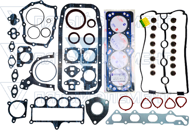 Комплект прокладок 1,6 DOHC 93742687 RHEEJIN (LACETTI)