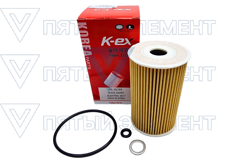 Фильтр масленый дизель 26320-2А500 с 2008г.ОЕМ (ELANTRA 2007)