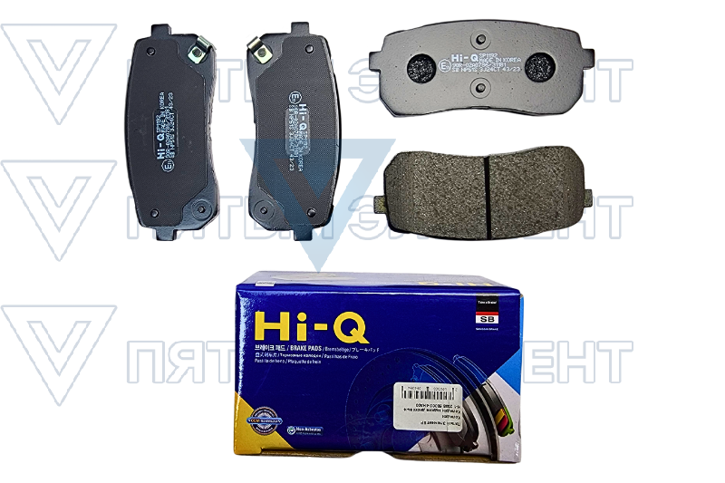 Колодки задние дисковые H-1 2008 58302-4HA00