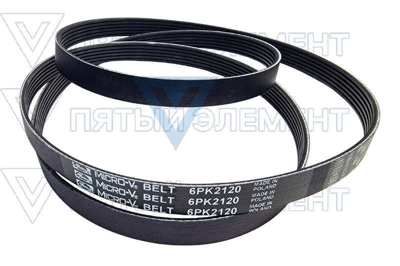 Ремень генератора дизель 6РК2120 GATES (REXTON)