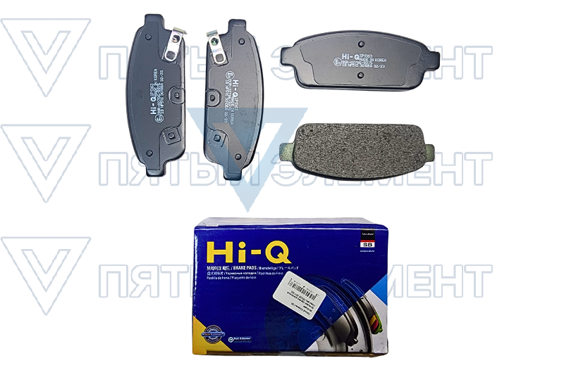 Колодки задние дисковые Chevrolet CRUZE SP1363