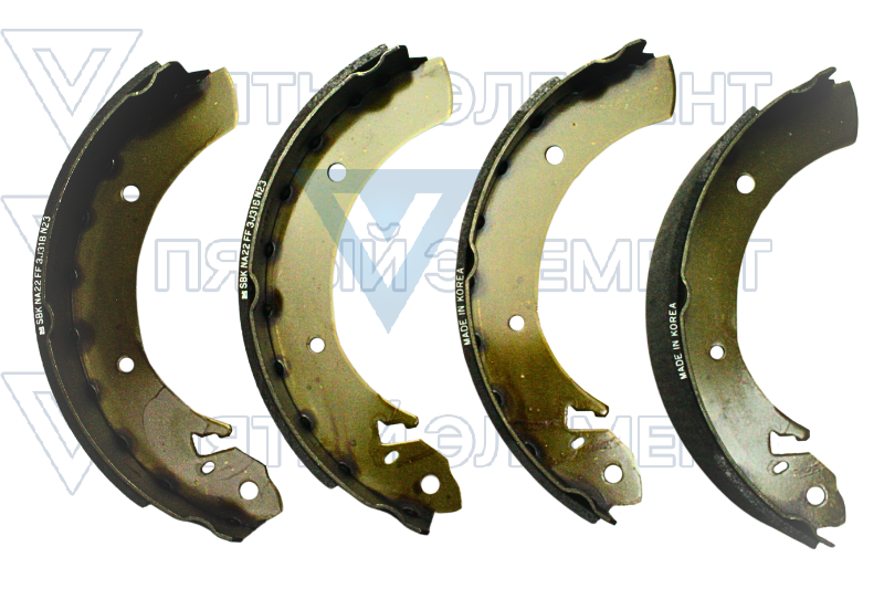 Колодки задние H-100,GALLOPER-I,MUSSO,ISTANA