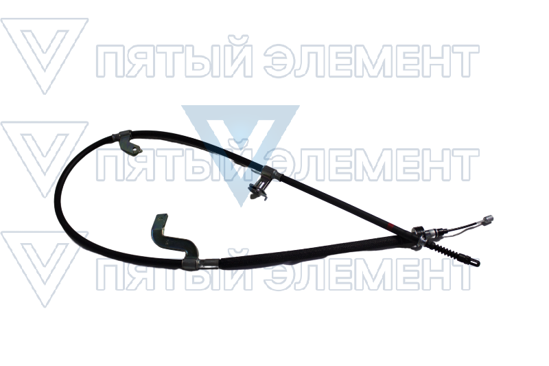 Трос ручника правый диск.59770-1R300 (ACCENT 2011)