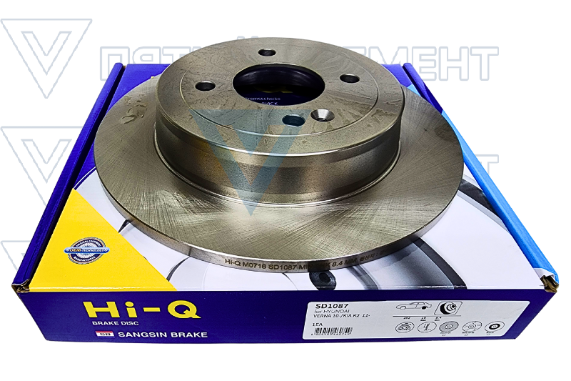 Диск тормозной зад.58411-0U300 (ACCENT 2011)