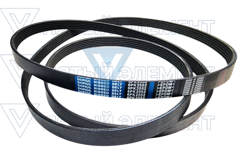 Ремень генератора 2,0L;2,4L бензин 6PK2552 (TUCSON 2010)