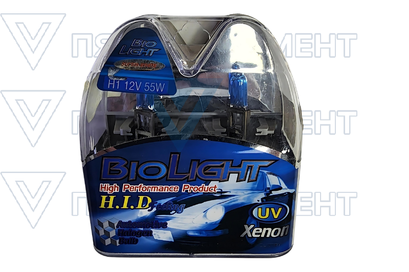 Лампочка дальнего света BIOLIGHT H-1