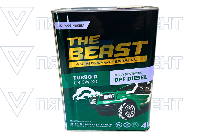 Beast Turbo C3 5W30 4L (ХTeer)