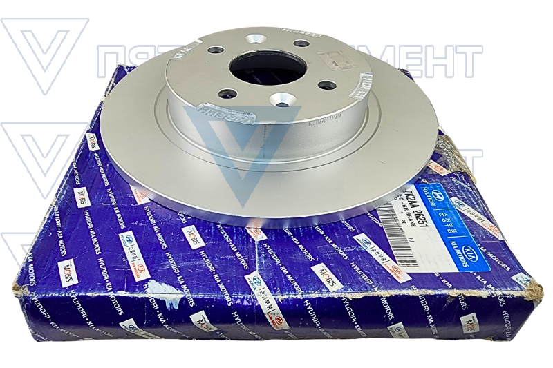 Диск тормозной зад. (SEPHIA)