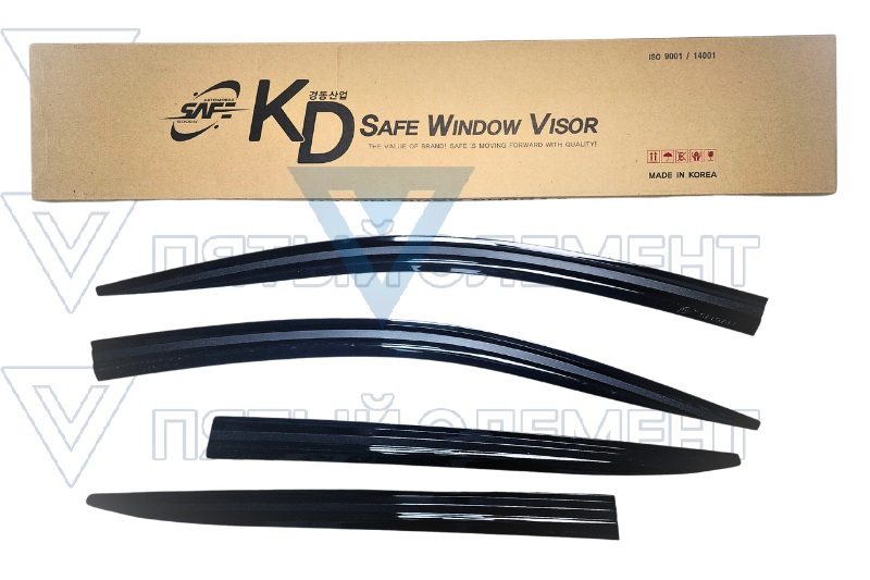 Ветровики (SANTA FE NEW 2018)