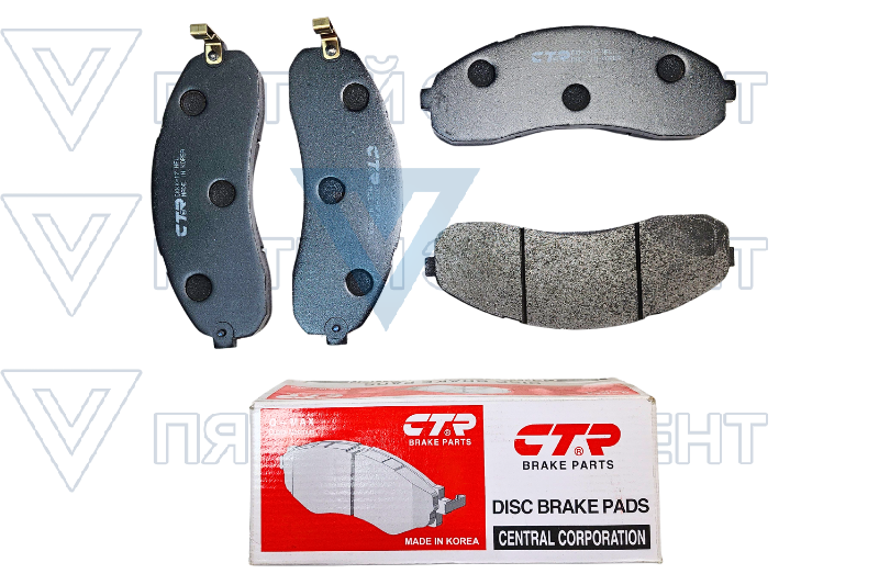 Колодки передние BONGO NEW CTR CKKK-17