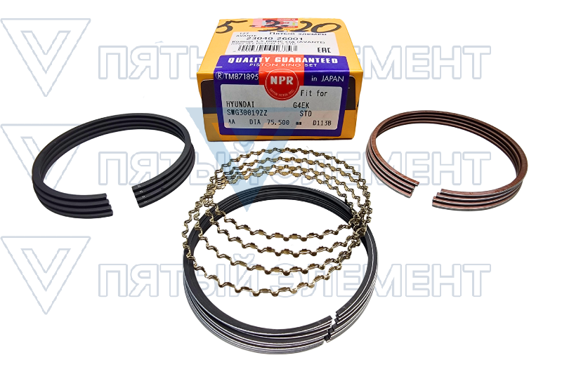 Кольца 1,5 DOHC стд (AVANTE)