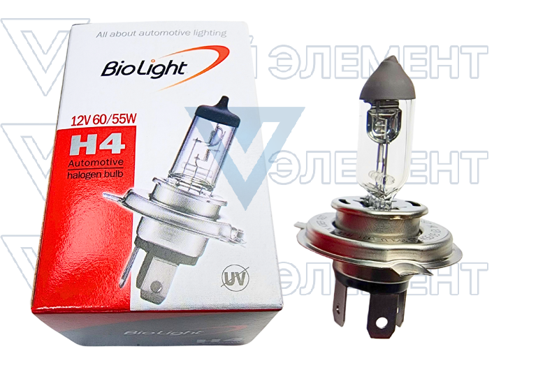 Лампочка галогеновая H-4