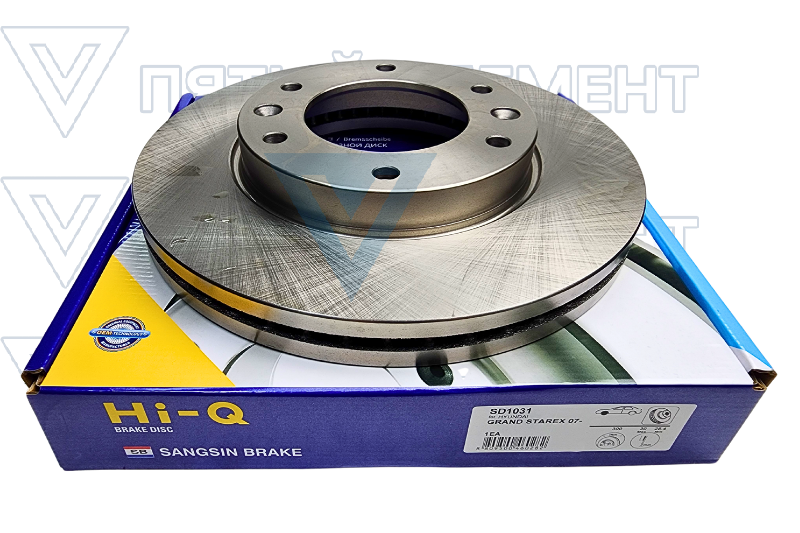 Диск тормозной передний 51712-4Н000 ( Н-1 2008)